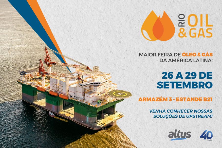 Venha nos visitar na Rio Oil & Gas 2022 Feiras & Eventos Inovando